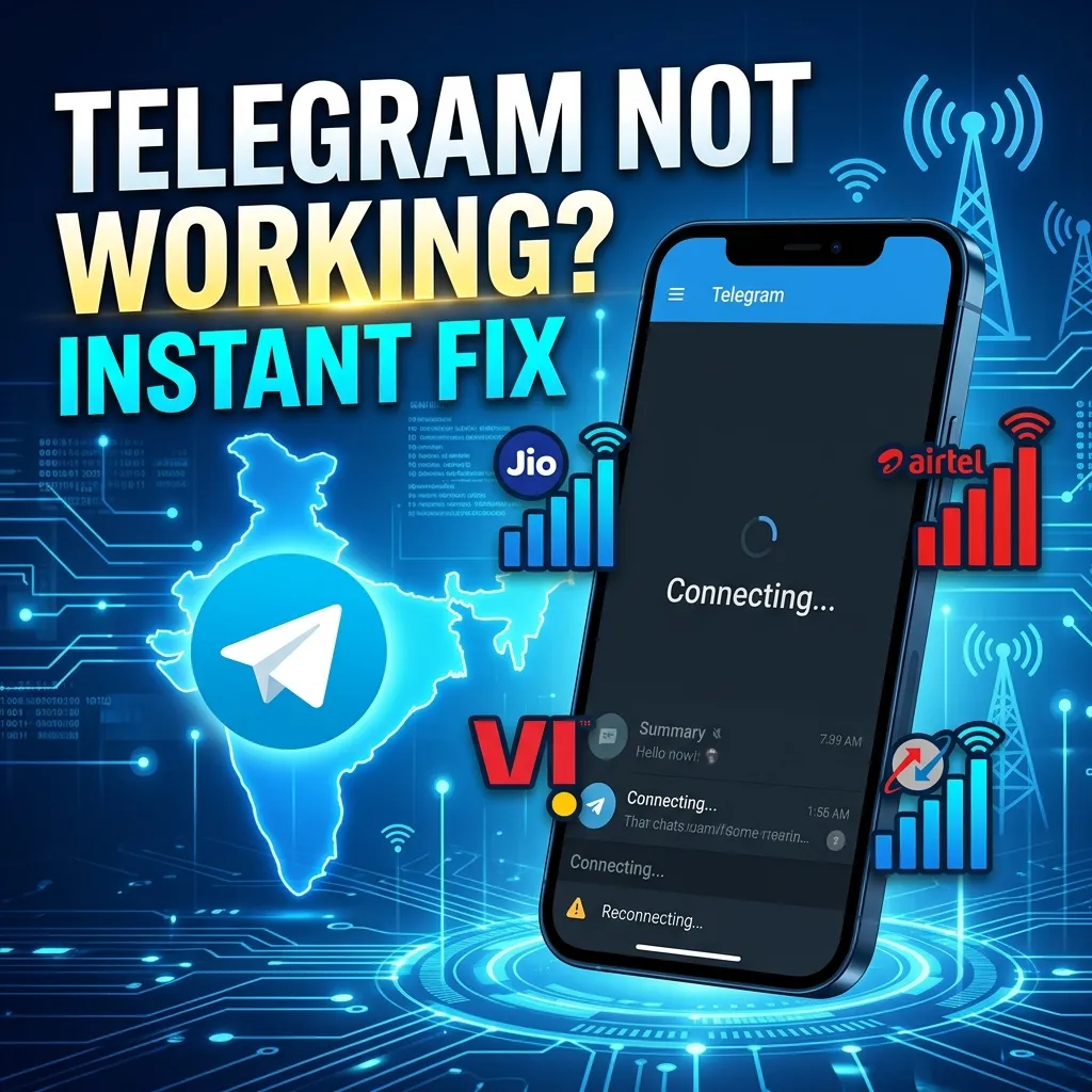 Telegram Not Working in India? Instant Fix Using MTProto Proxy